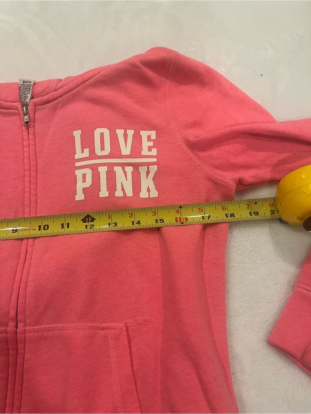 Victoria's Secret PINK Zip Up Hooding Jacket - Size Medium - Picture 2 of 6